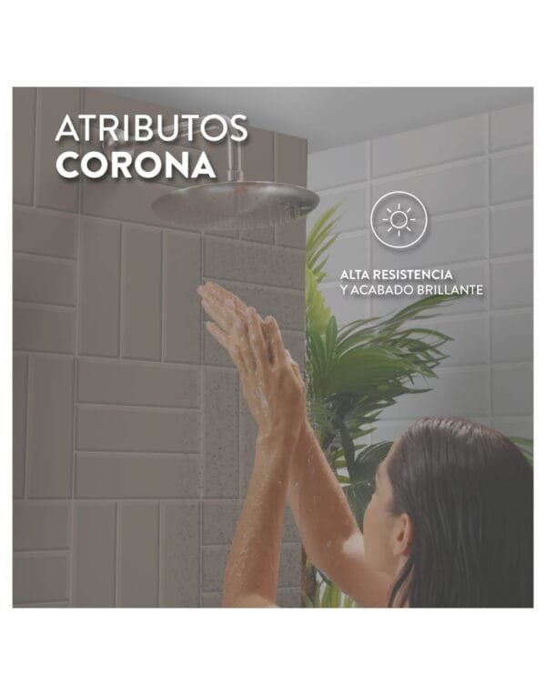 REGISTRO DUCHA CORONA ALUVIA PALANCA