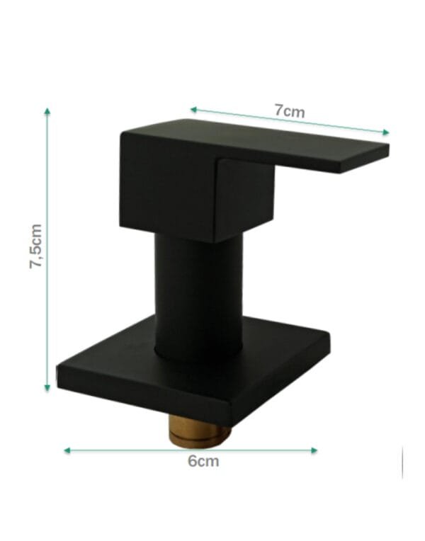 REGISTRO DUCHA SMART CUADRADO NEGRO