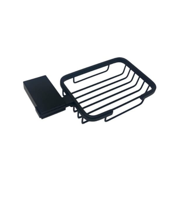 ACCESORIOS BAÑO NEGRO PLANO