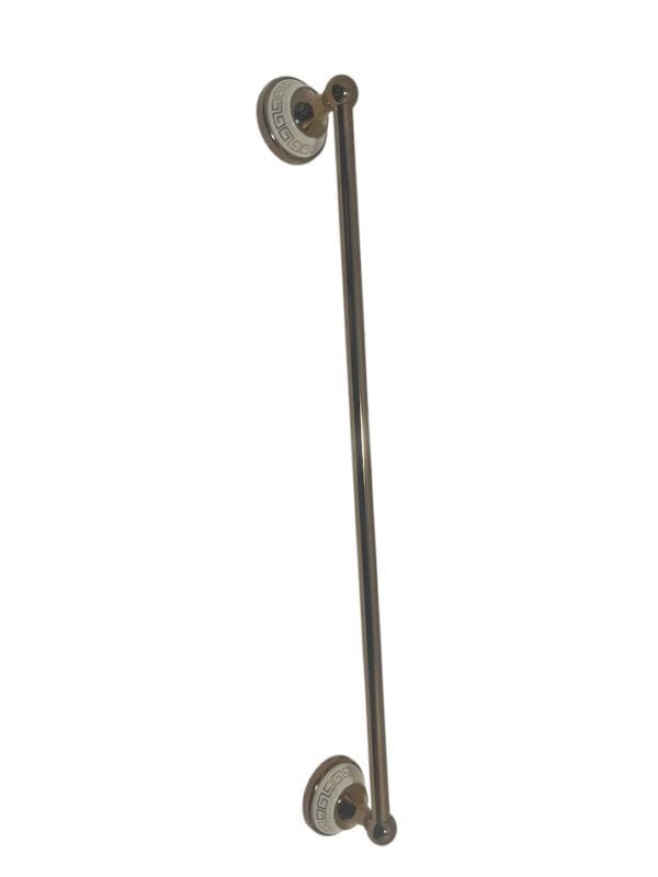 ACCESORIOS BAÑO ORO ROSA PORCELANA