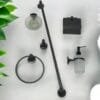 ACCESORIOS BAÑO GRIS 5560G