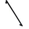 ACCESORIOS BAÑO PLANO NEGRO 1767B-5